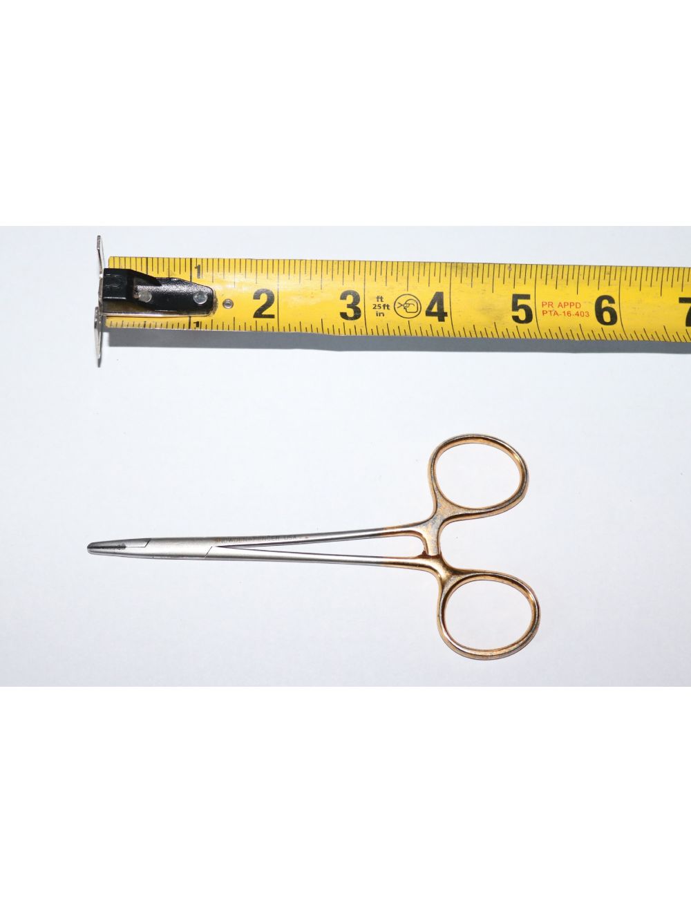 Snowden Pencer Diamond Jaw 0410 Carbide Needle Holder Hemostat Forceps