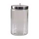Sundry Jar Glass Clear 4 X 7 Inch