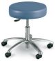 Exam Stool Airbuoy Backless Pneumatic Height Adjustment 5 Casters Gray