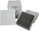 Cryo Storage Box VWR® CryoPro® 2 X 5 X 5 Inch White Fiberboard 81 Tube Capacity