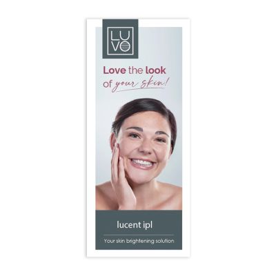 Luvo Lucent IPL Patient Brochure - English 25/pk